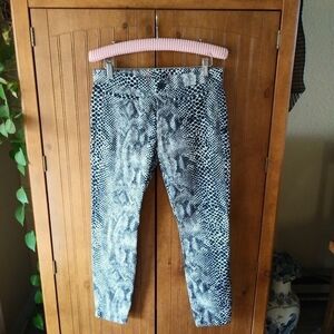 Super Skinny Snake Print Kahkis By Gap Pants